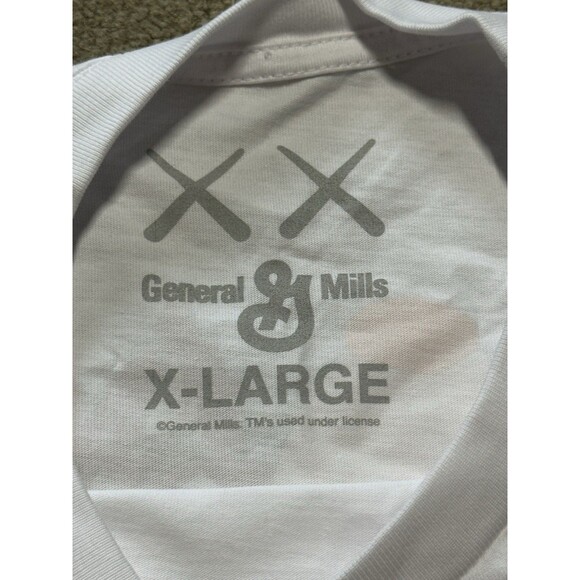 KAWS x Monsters Cereal Frute Brute Tee White XL - Picture 3 of 6